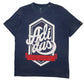 Mens Navy Adidas  Short Sleeve T Shirt