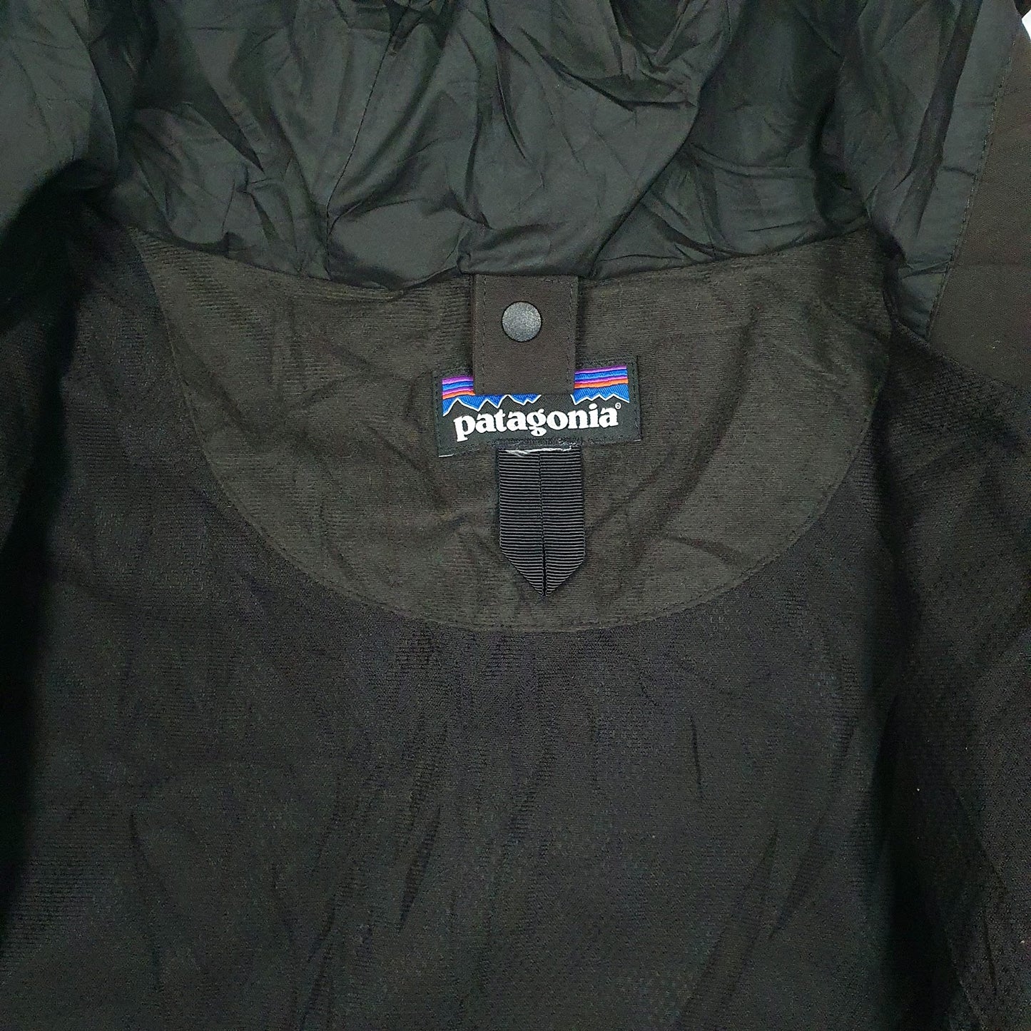 Mens Black Patagonia H2NO Full Zip Coat