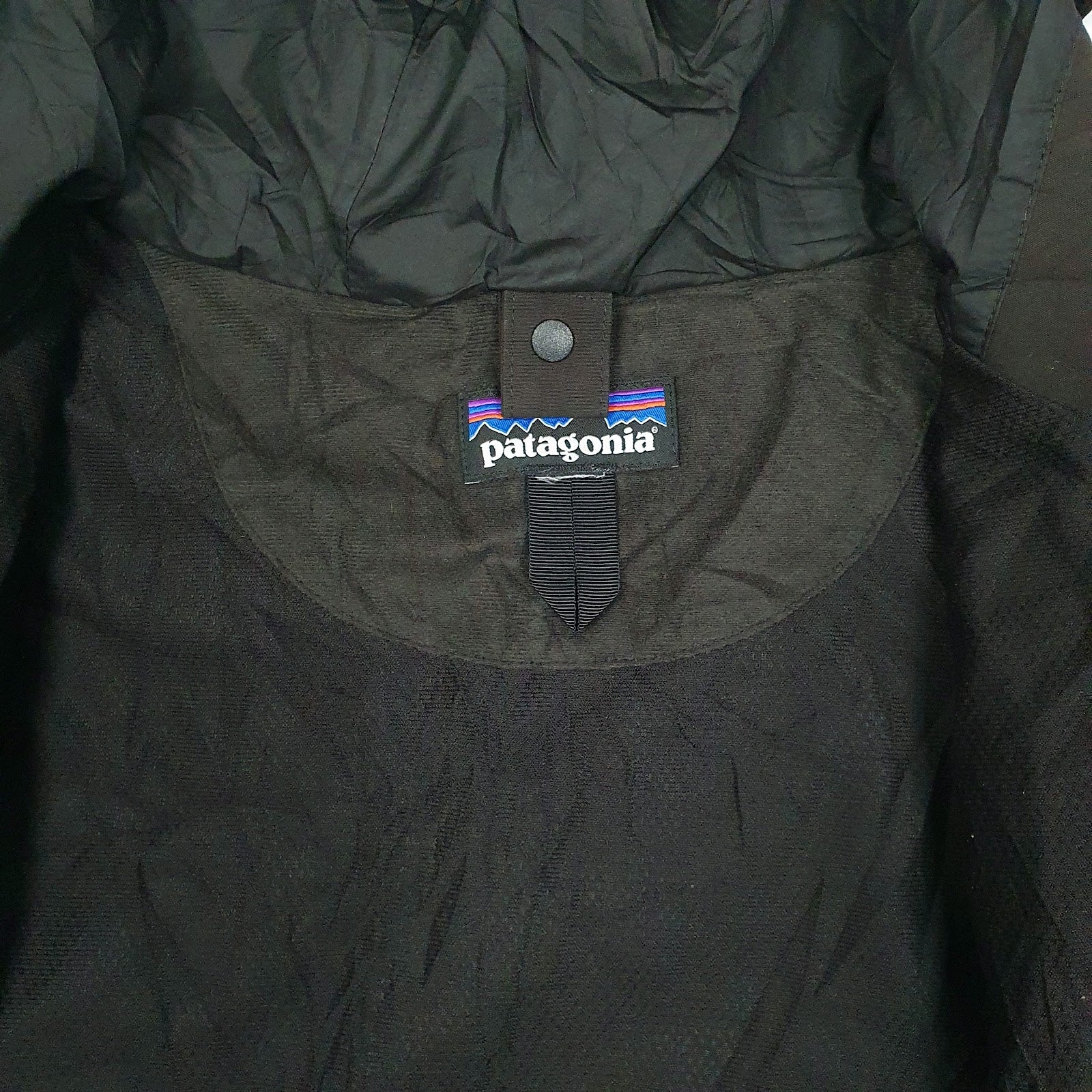 Mens Black Patagonia H2NO Full Zip Coat