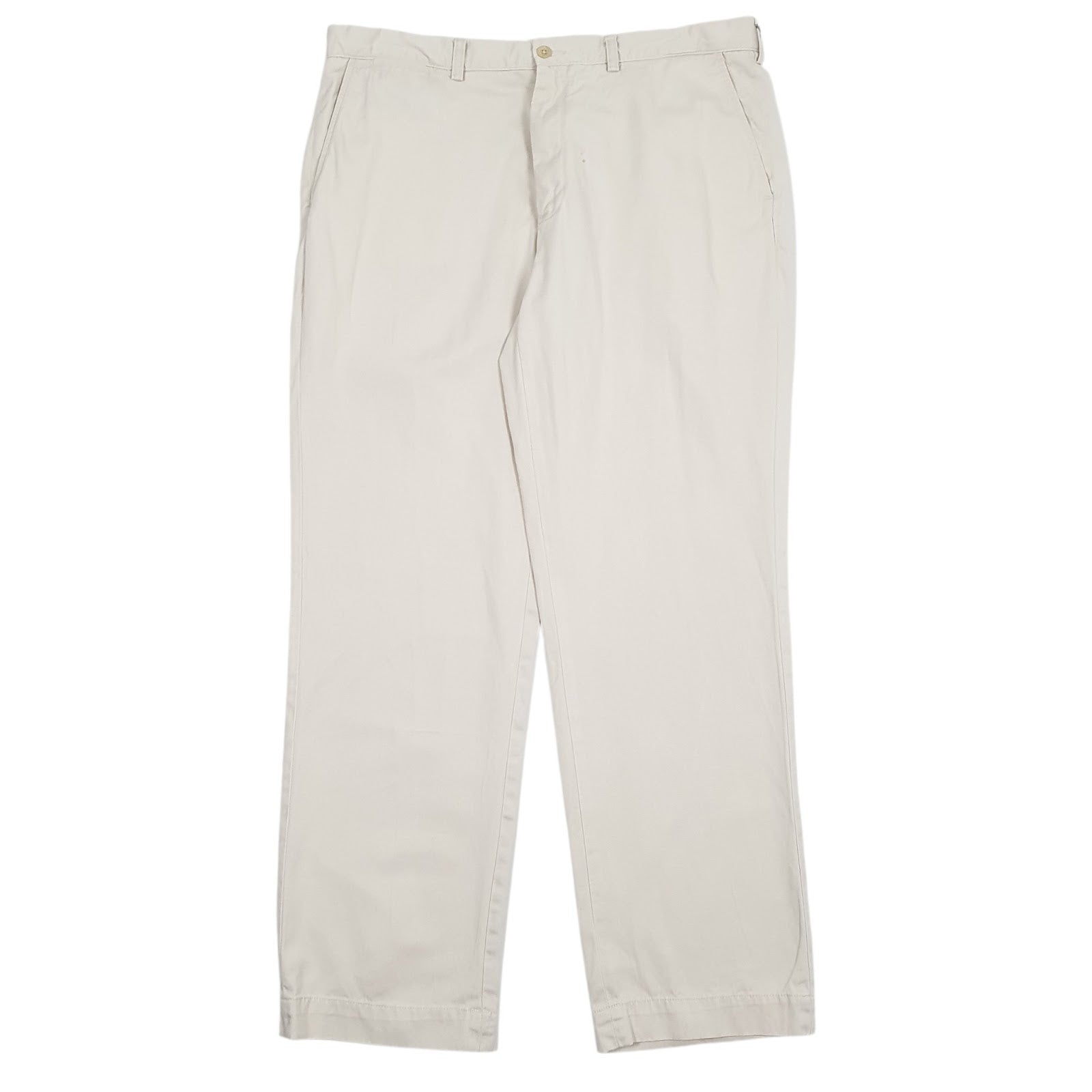 Mens Cream Polo Ralph Lauren Preston Pant Chino Trousers