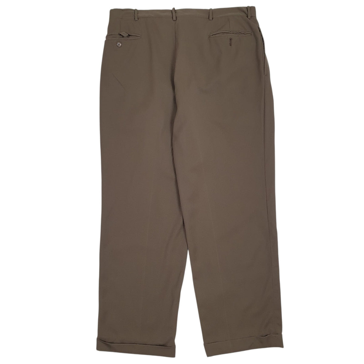 Mens Green Polo Ralph Lauren Made In Italy Pleated  Trousers