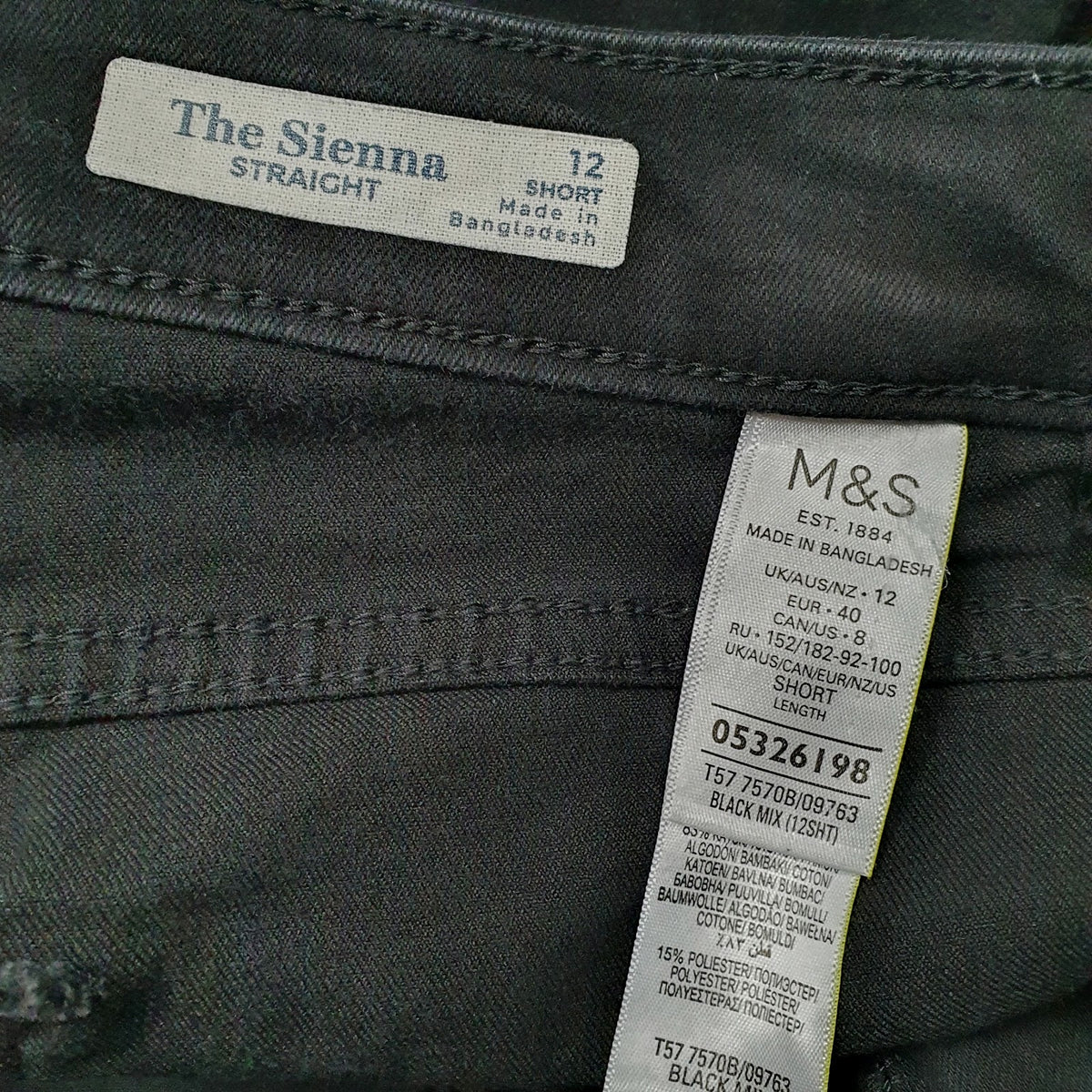 Womens Black M&S   Jeans