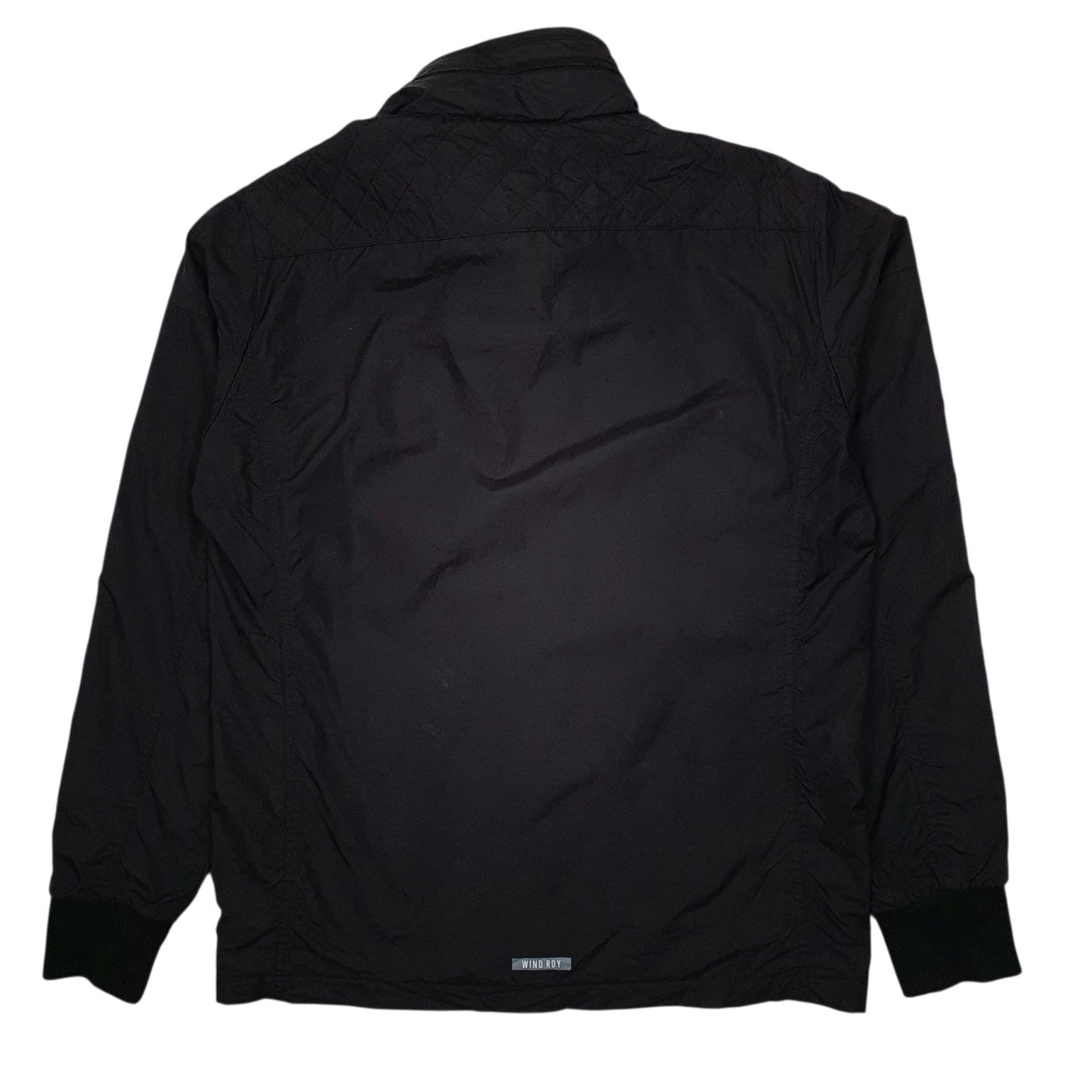 Mens Black Adidas Wind Rdy Hoodie Coat