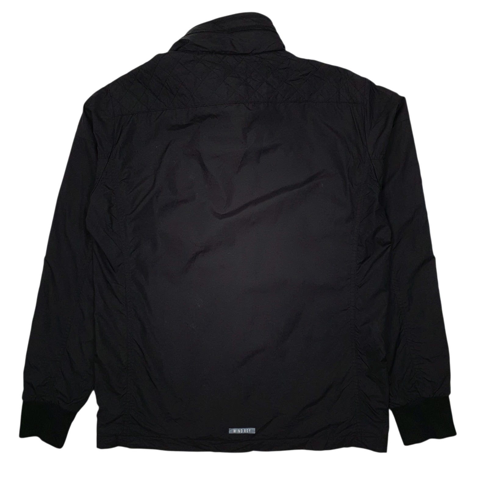 Mens Black Adidas Wind Rdy Hoodie Coat