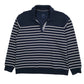 Womens Navy Crew Clothing Co  Quarter Zip Jumper