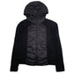 Womens Black The North Face Softshell Hooded Crewneck Coat