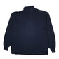 Mens Navy Champion Vintage 00s Made In USA Quarter Zip Jumper
