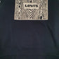 Mens Black Levis  Crewneck Jumper