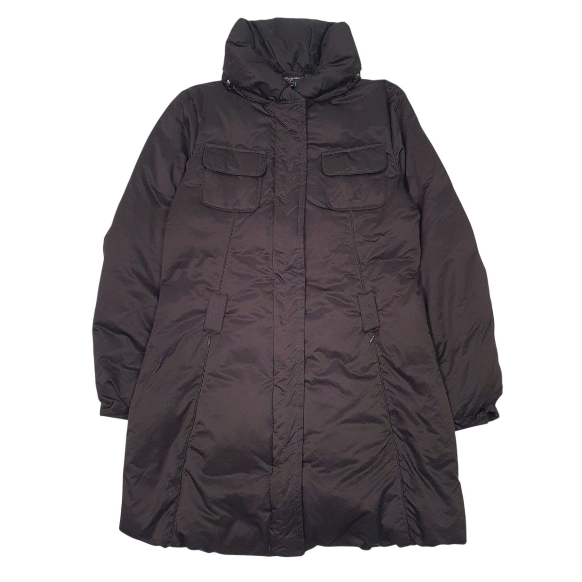 Womens Grey Australian Longline  Coat