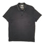 Mens Black Calvin Klein  Short Sleeve Polo Shirt