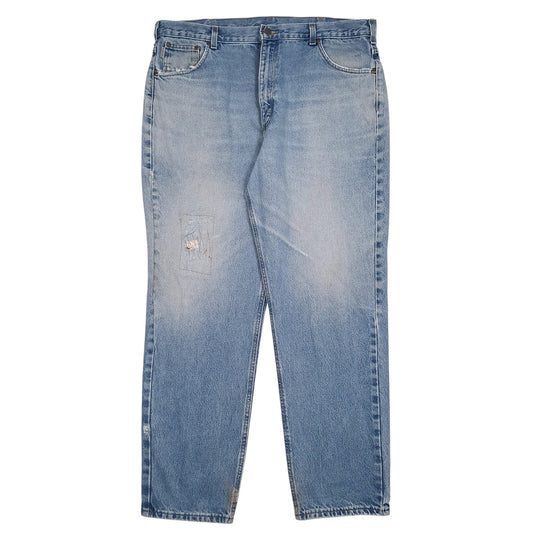 Mens Blue Carhartt Workwear B17-DST Carpenter JeansW40 L32