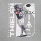 Mens Grey Unbranded NFL  T Shirt
