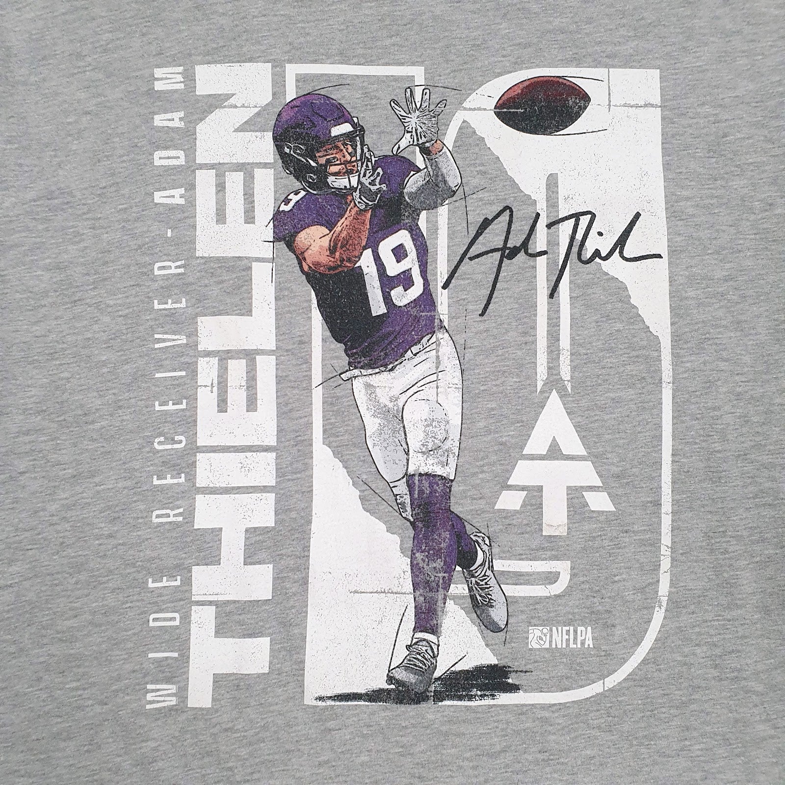 Mens Grey Unbranded NFL  T Shirt