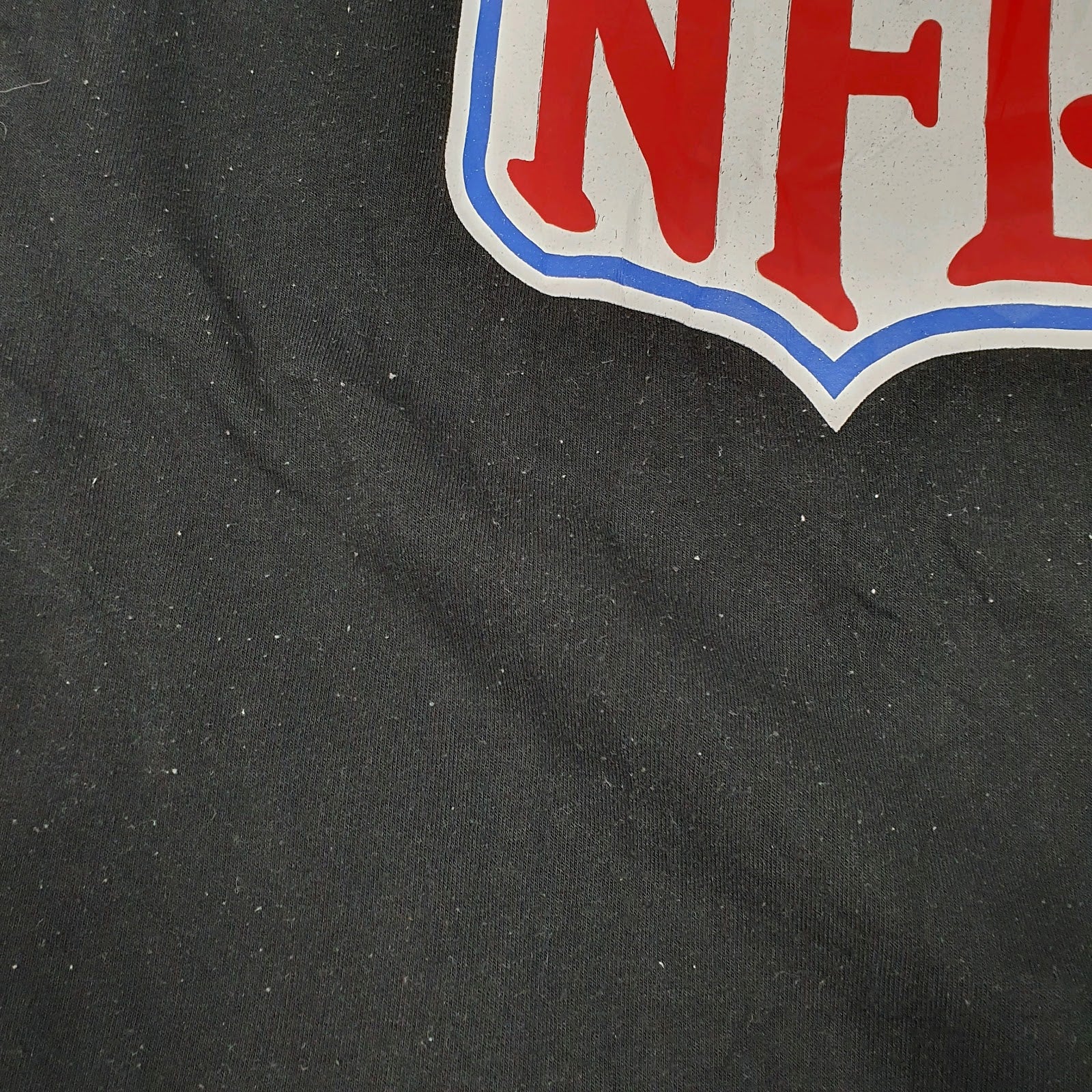 Mens Black NFL  Hoodie Jumper
