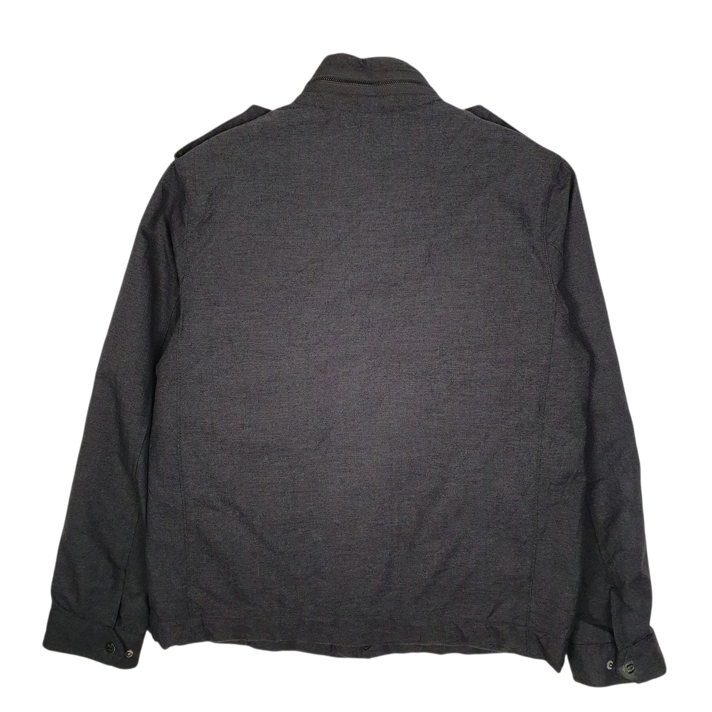 Mens Grey Levis Military Padded  Coat