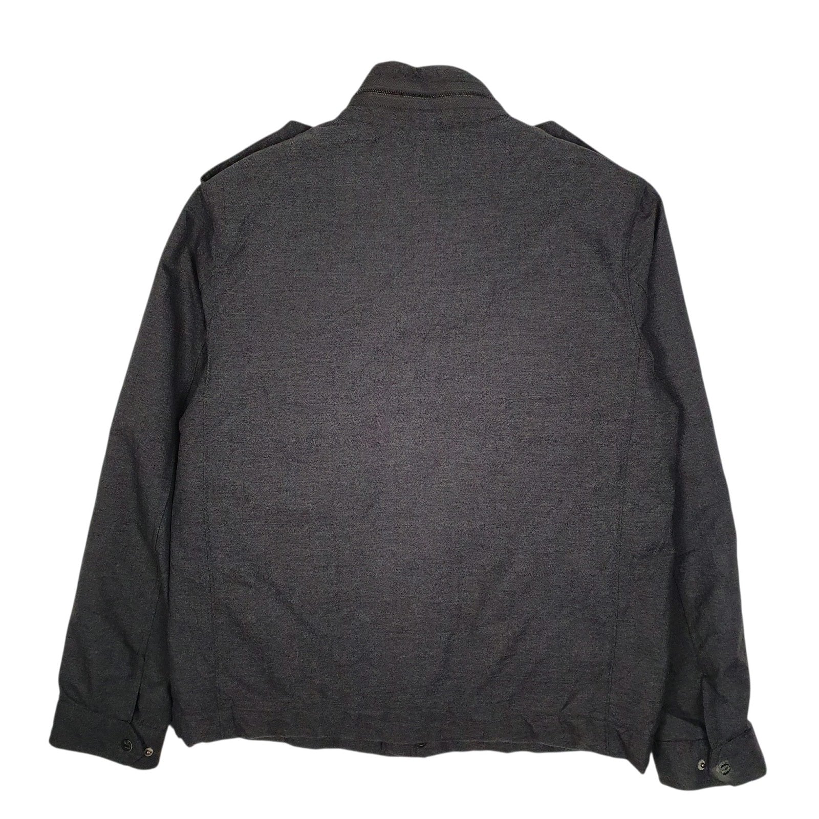 Mens Grey Levis Military Padded  Coat
