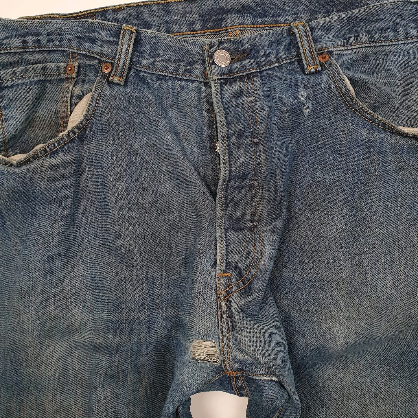 Mens Blue Levis   Jeans