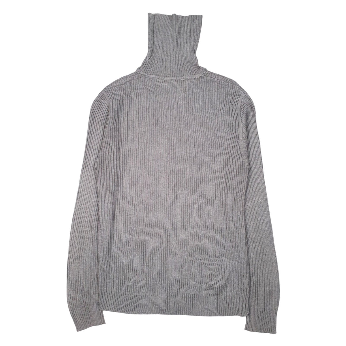 Womens Grey Unbranded  Turtle Neck Jumper
