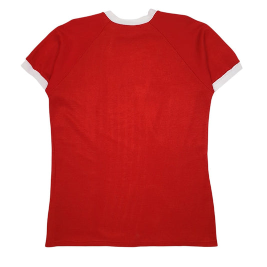 Mens Red Kristall Vintage  T Shirt
