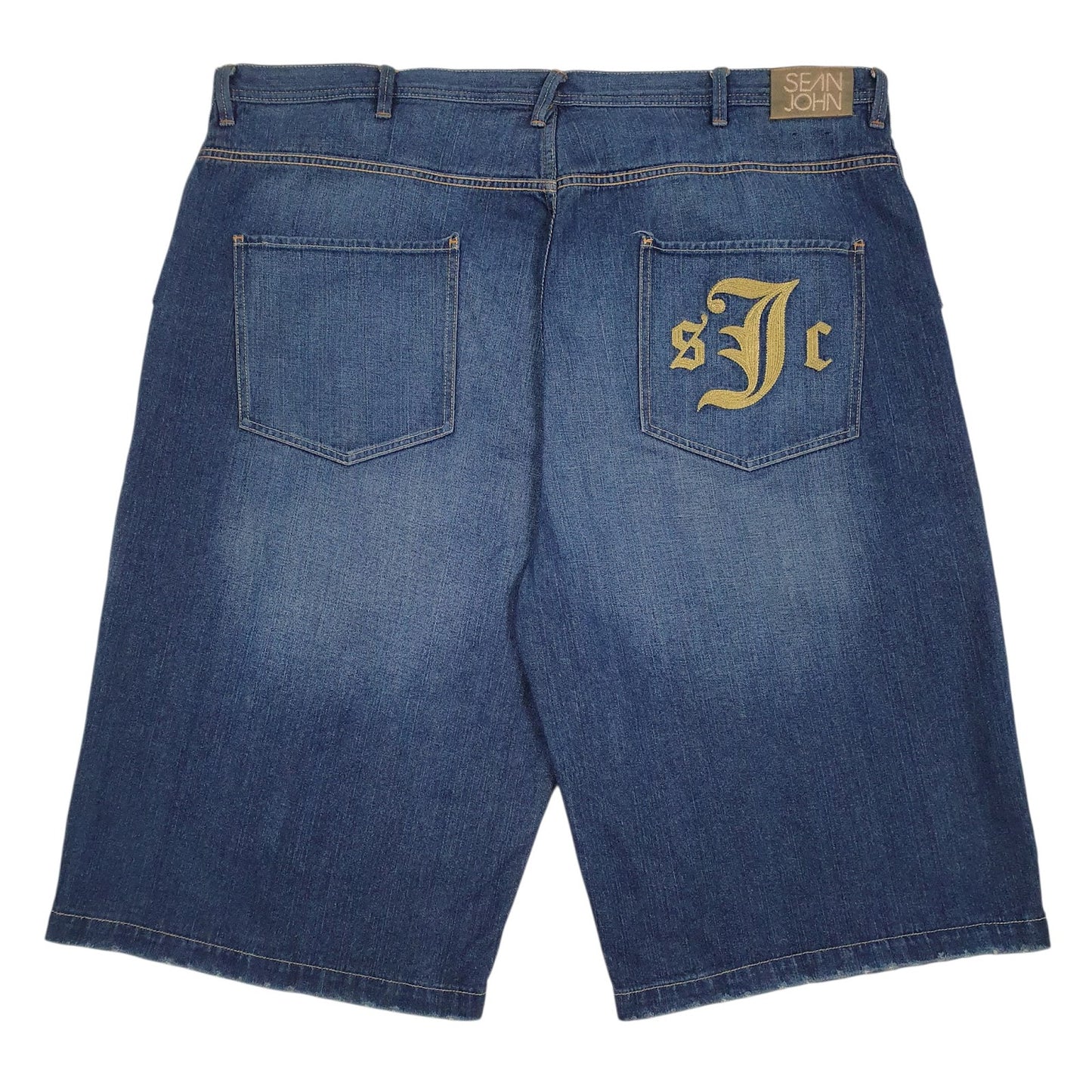 Mens Blue Sean John Y2K  Shorts