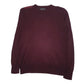 Mens Burgundy Kappa  Crewneck Jumper
