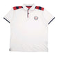 Mens White Harmont & Blaine  Short Sleeve Polo Shirt