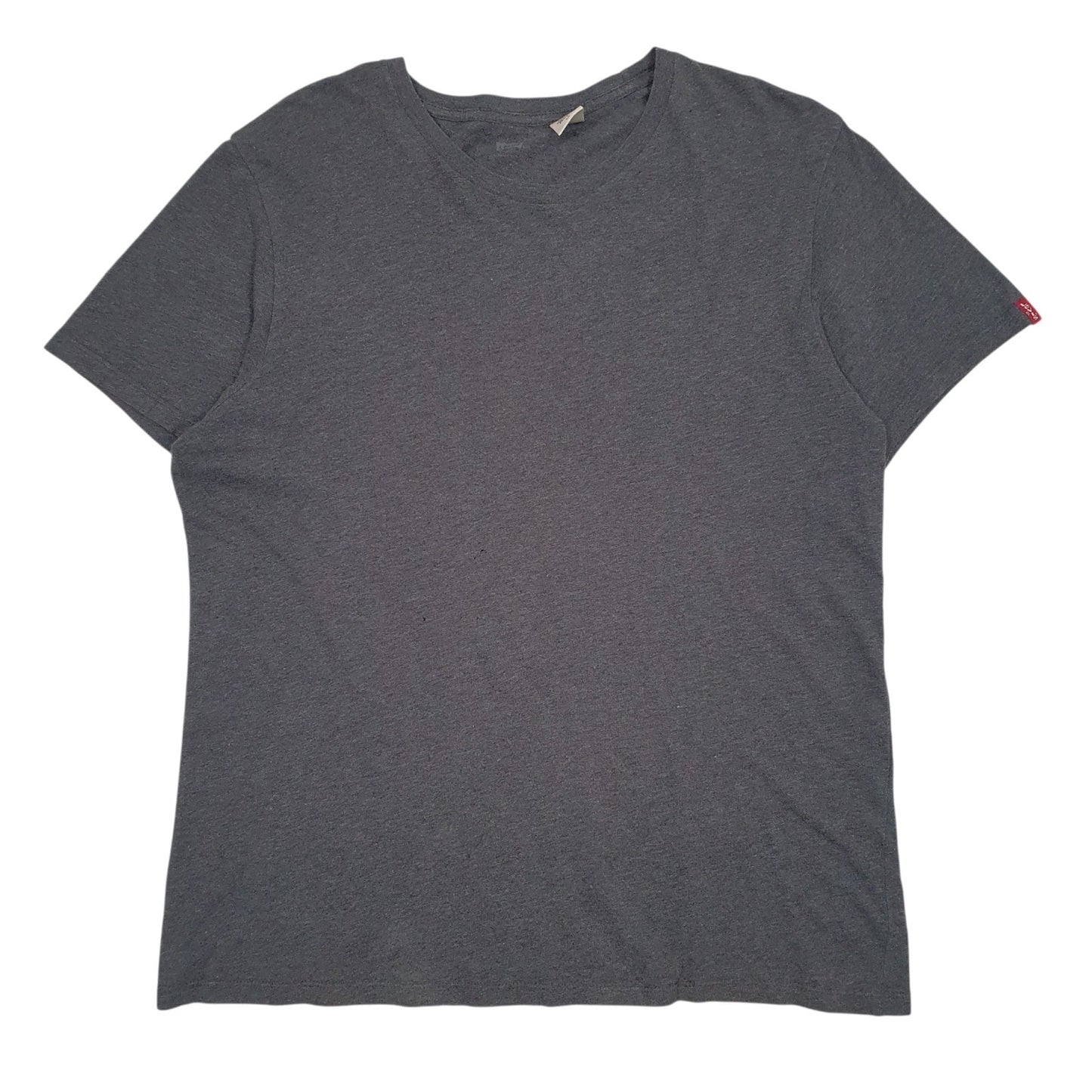 Mens Grey Levis  Short Sleeve T Shirt