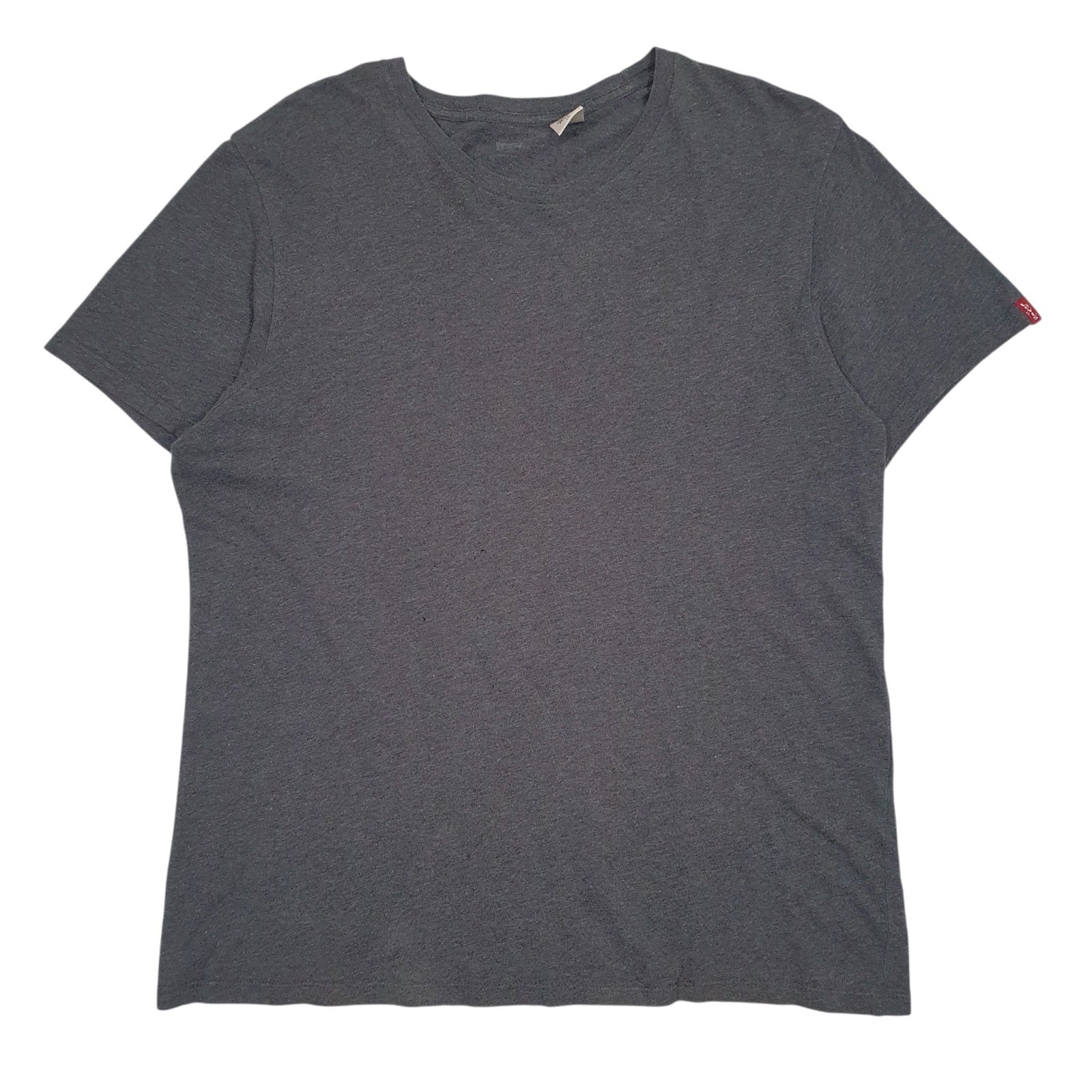 Mens Grey Levis  Short Sleeve T Shirt