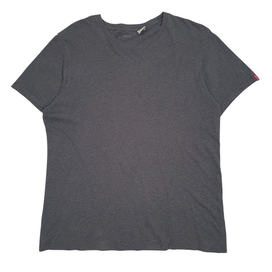 Mens Grey Levis  Short Sleeve T Shirt