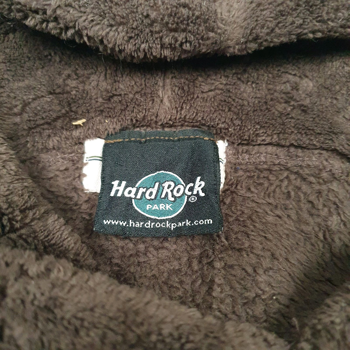 Mens Brown Hard Rock  Hoodie Jumper