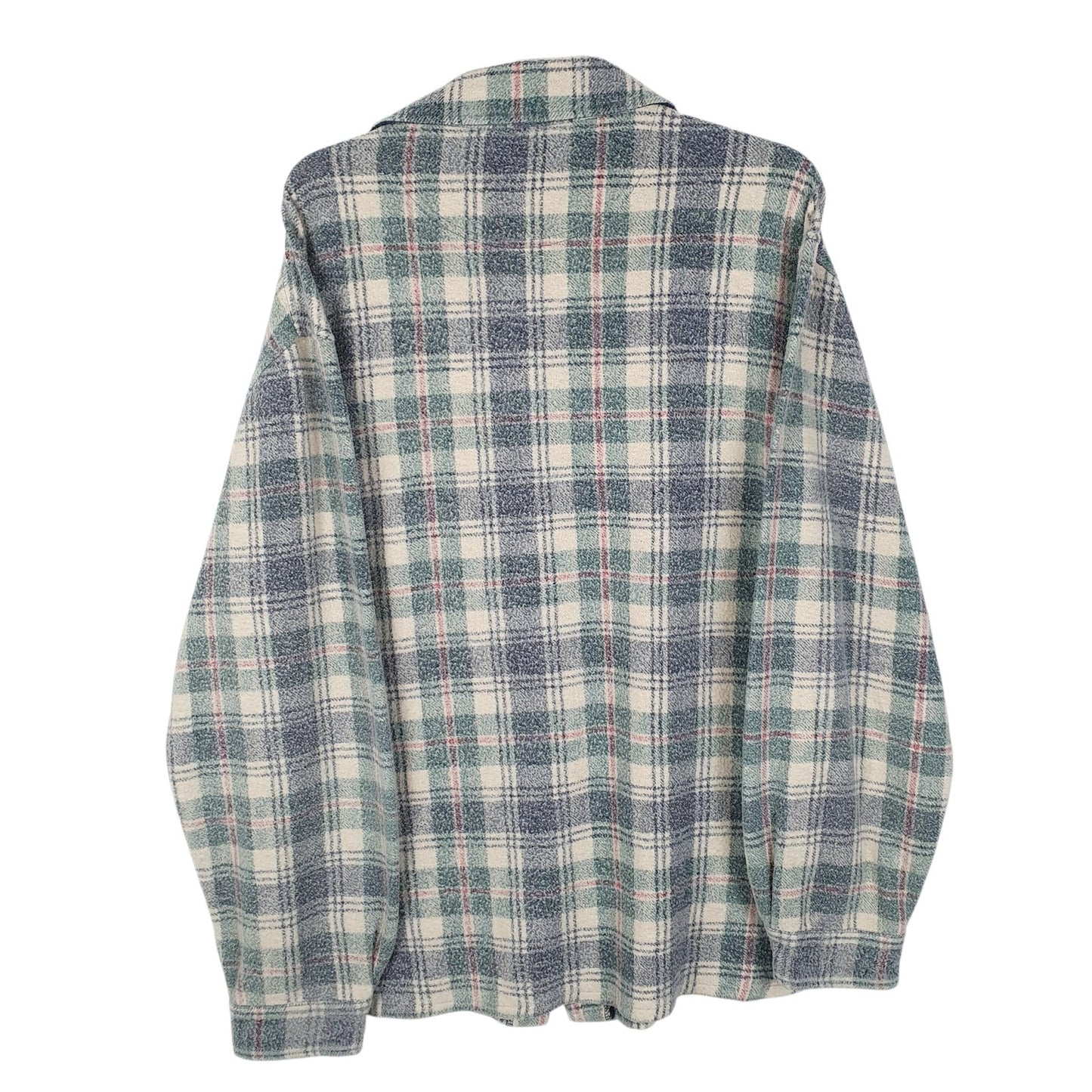 Mens Green L.L.Bean Flannel Vintage 90s  Shirt