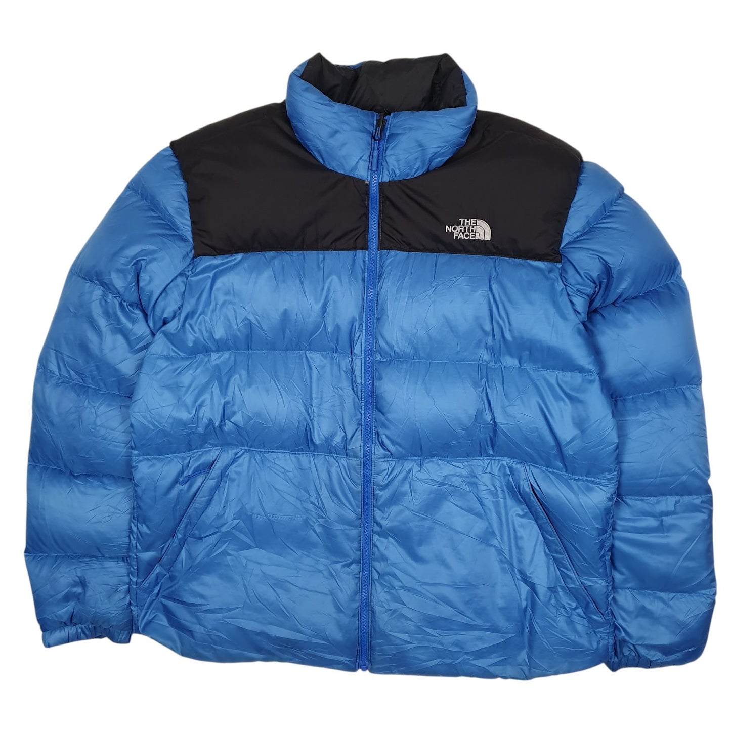 Mens Blue The North Face Nuptse  Coat