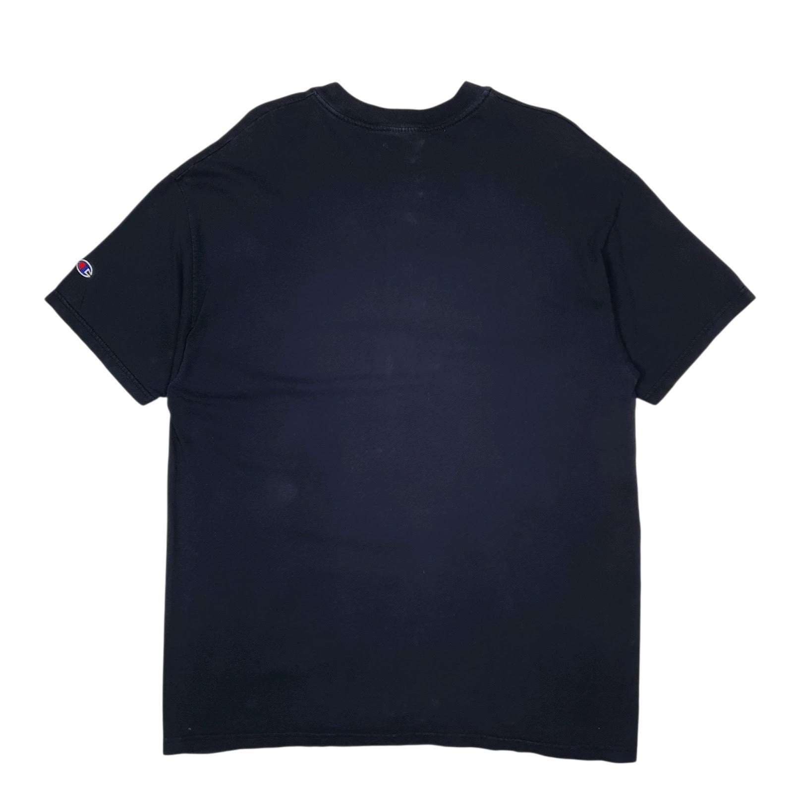 Mens Navy Champion Regis University Vintage 90s  T Shirt