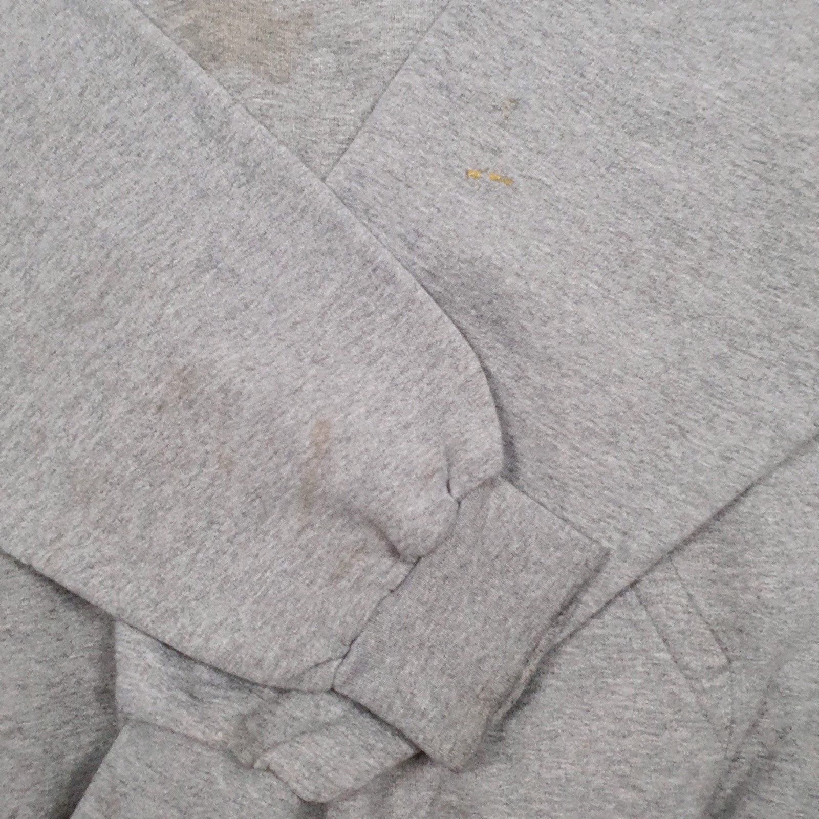Mens Grey Champion Delaware Hoodie Jumper