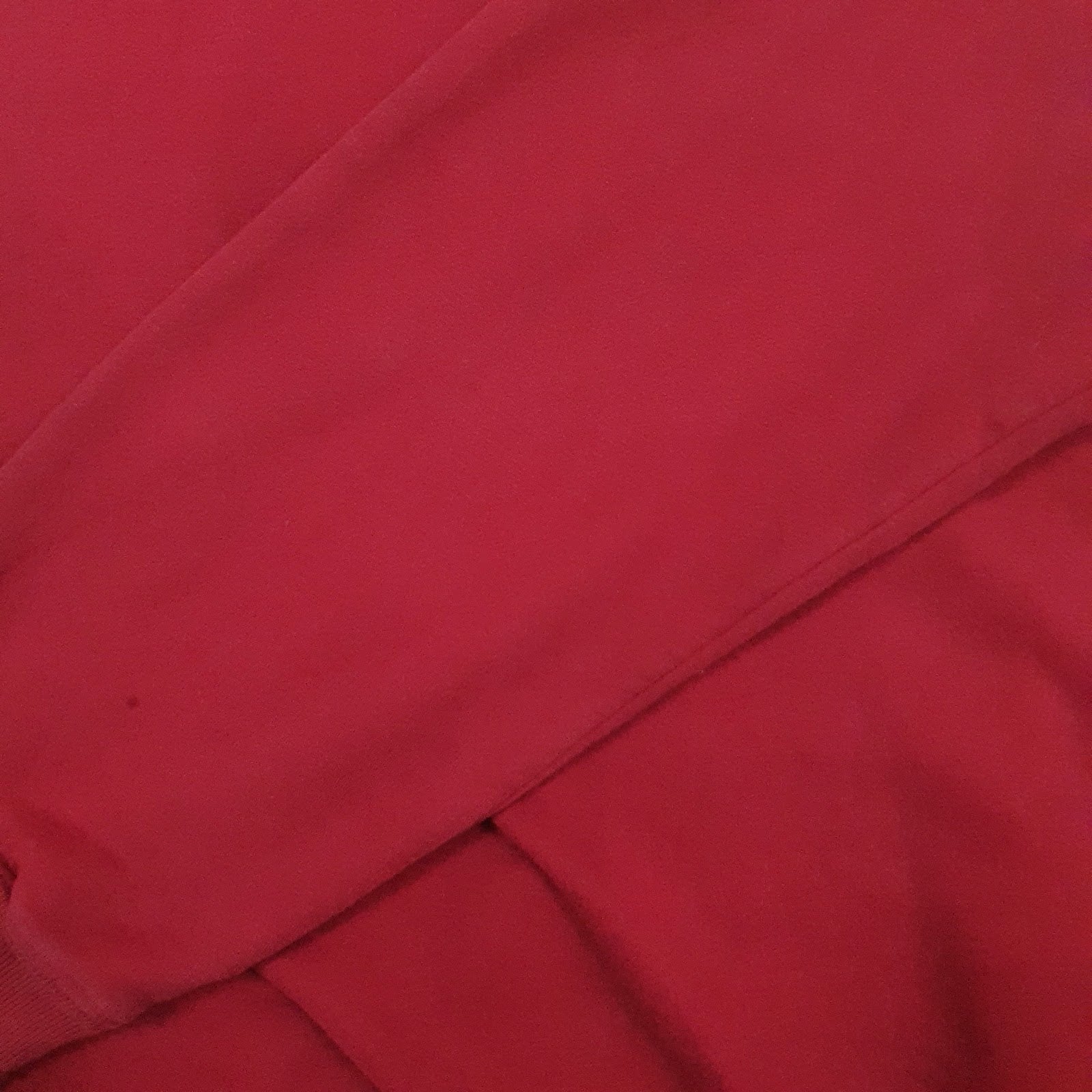 Mens Red Nautica  Full Zip Jumper