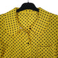 Womens Yellow Unbranded Polka Dot  Shirt