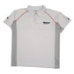 Mens Grey Bridgestone  Short Sleeve Polo Shirt