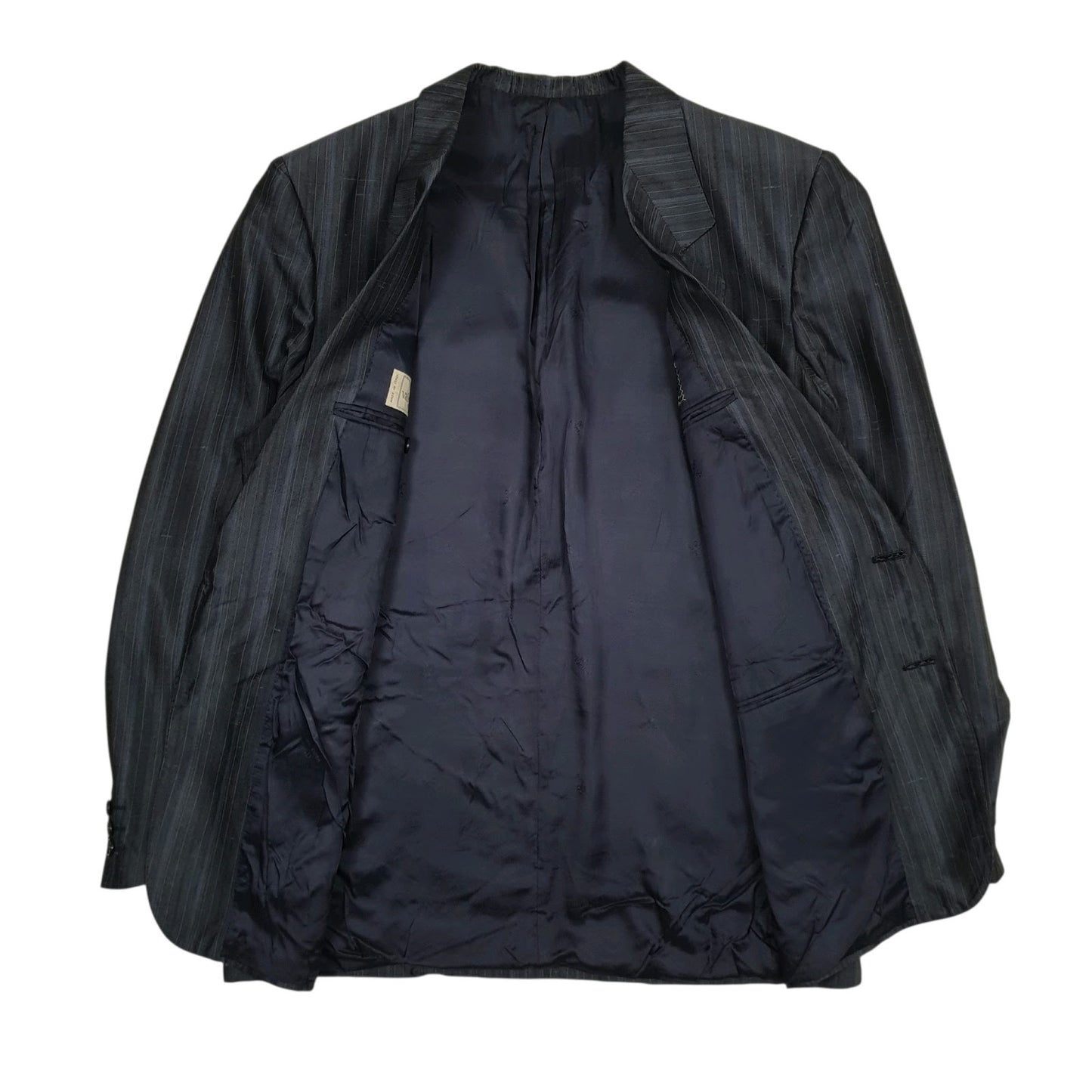 Mens Navy Valentino Made In Italy  Coat