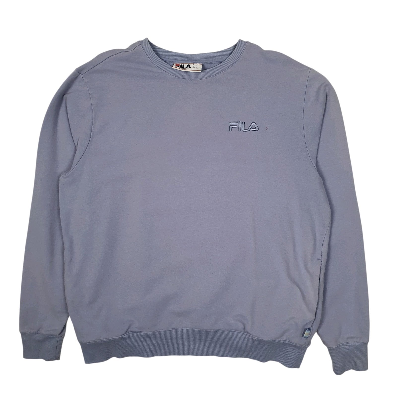 Womens Purple Fila  Crewneck Jumper