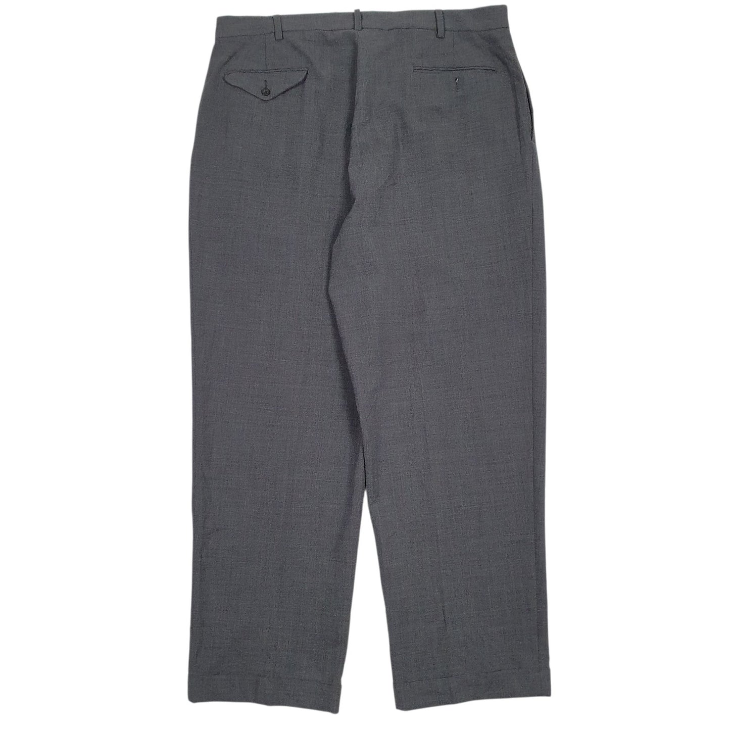 Mens Grey Polo Ralph Lauren Pleated  Trousers