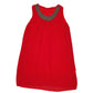 Womens Red Unbranded Loose Summer Sleeveless Dress