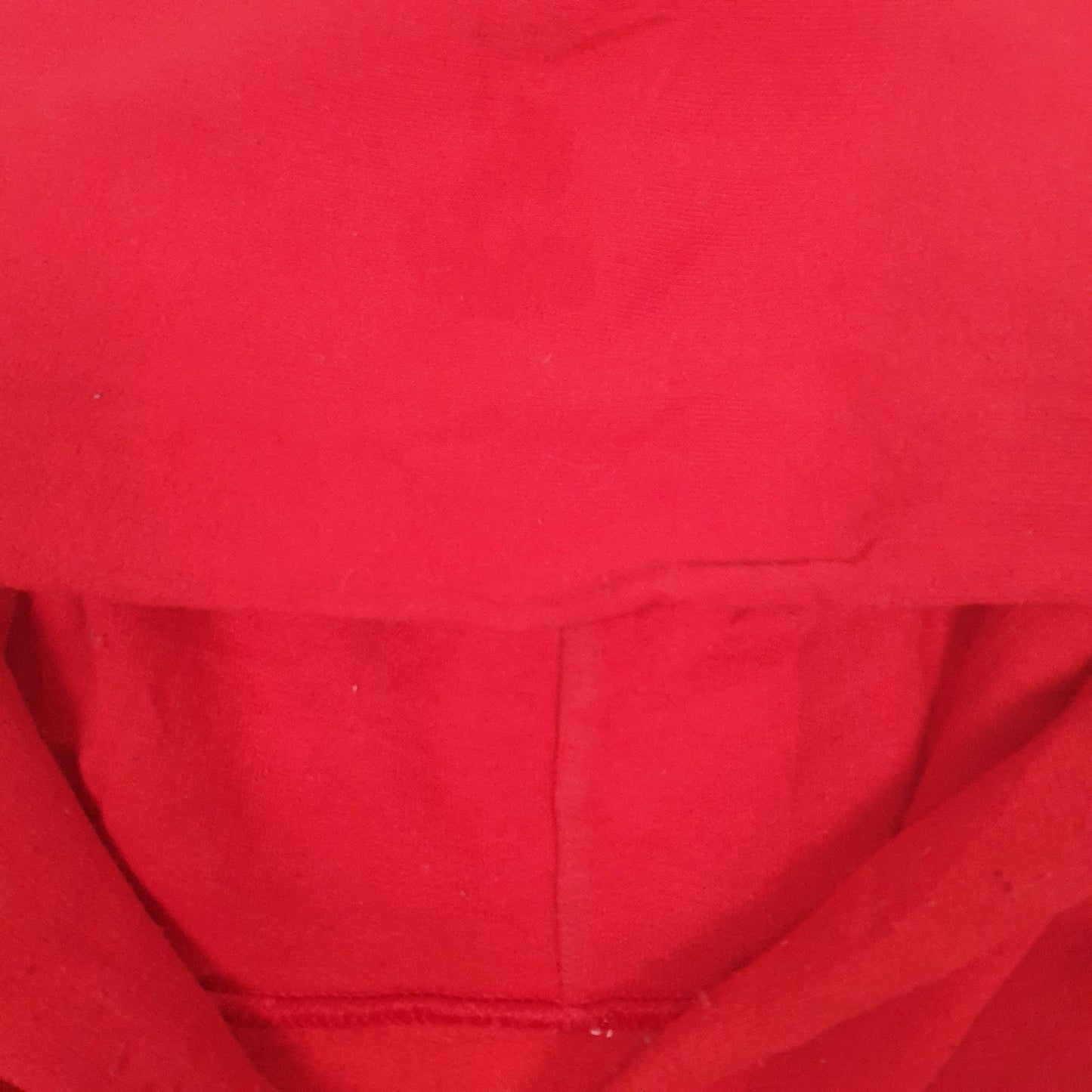 Mens Red Fila Spellout Hoodie Jumper