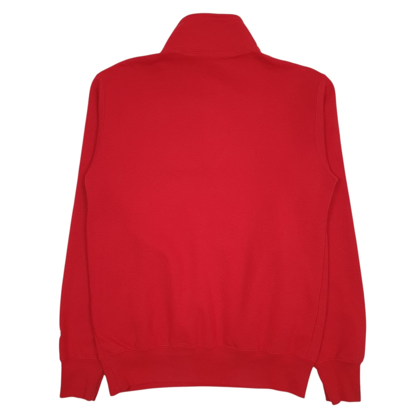 Mens Red Champion Keene State College Quarter Zip Jumper