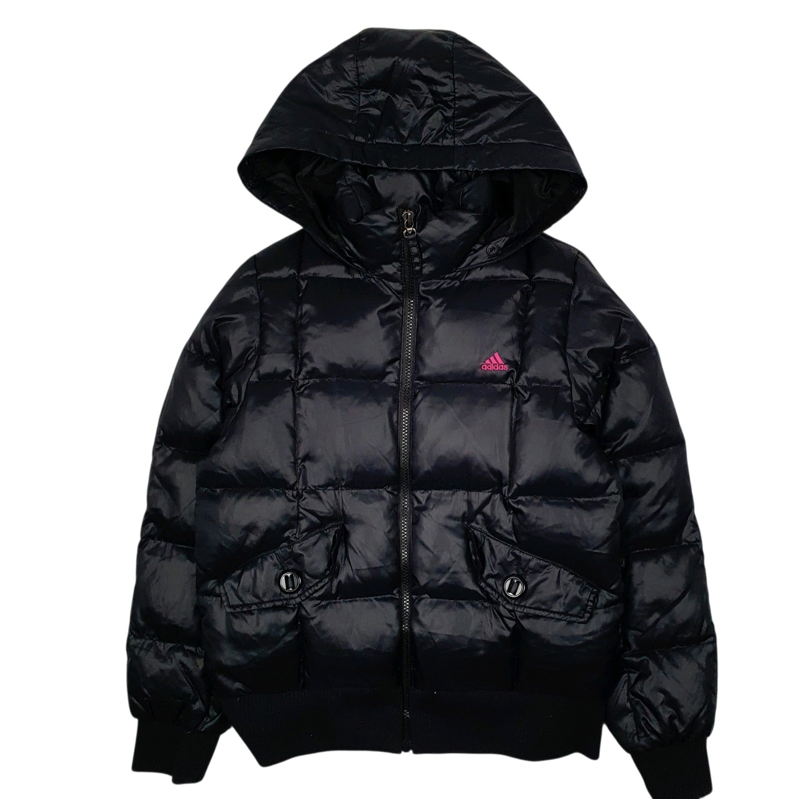 Womens Black Adidas   Coat