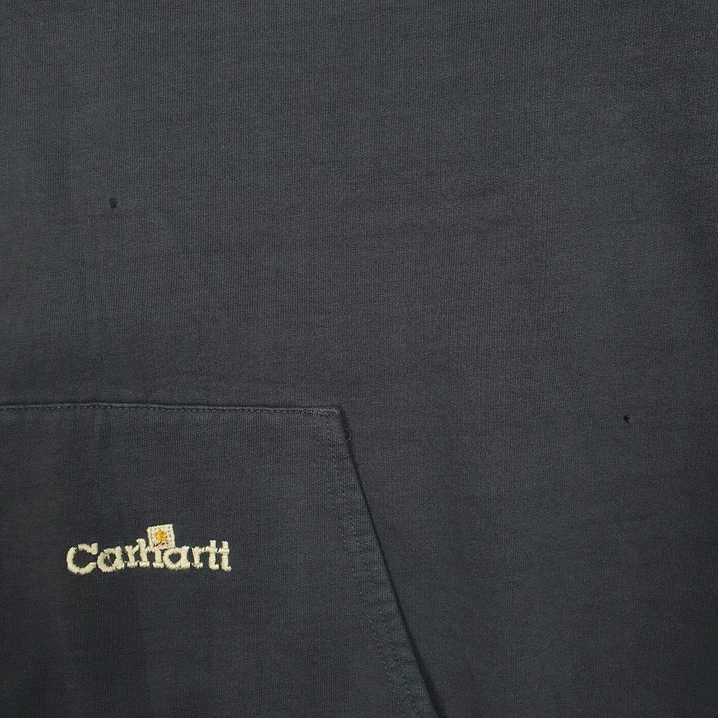 Mens Navy Carhartt Vintage 00s Hoodie Jumper