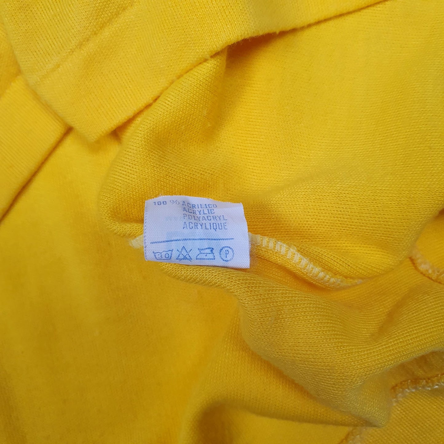 Mens Yellow Unbranded Football Jersey  T Shirt