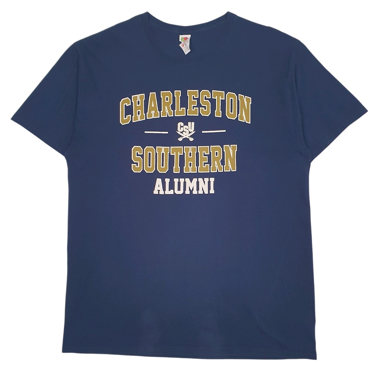 Mens Navy Fruit Of The Loom Charleston Southern Alumni Short Sleeve T Shirt