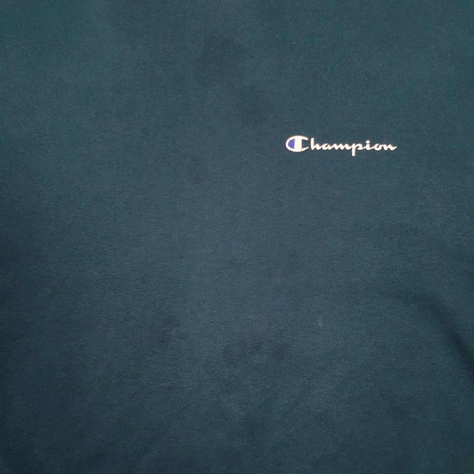 Mens Blue Champion Vintage 90s Crewneck Jumper