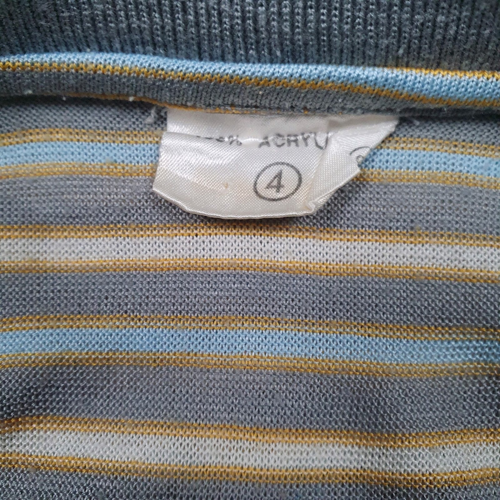 Mens Grey Unbranded Vintage  Polo Shirt