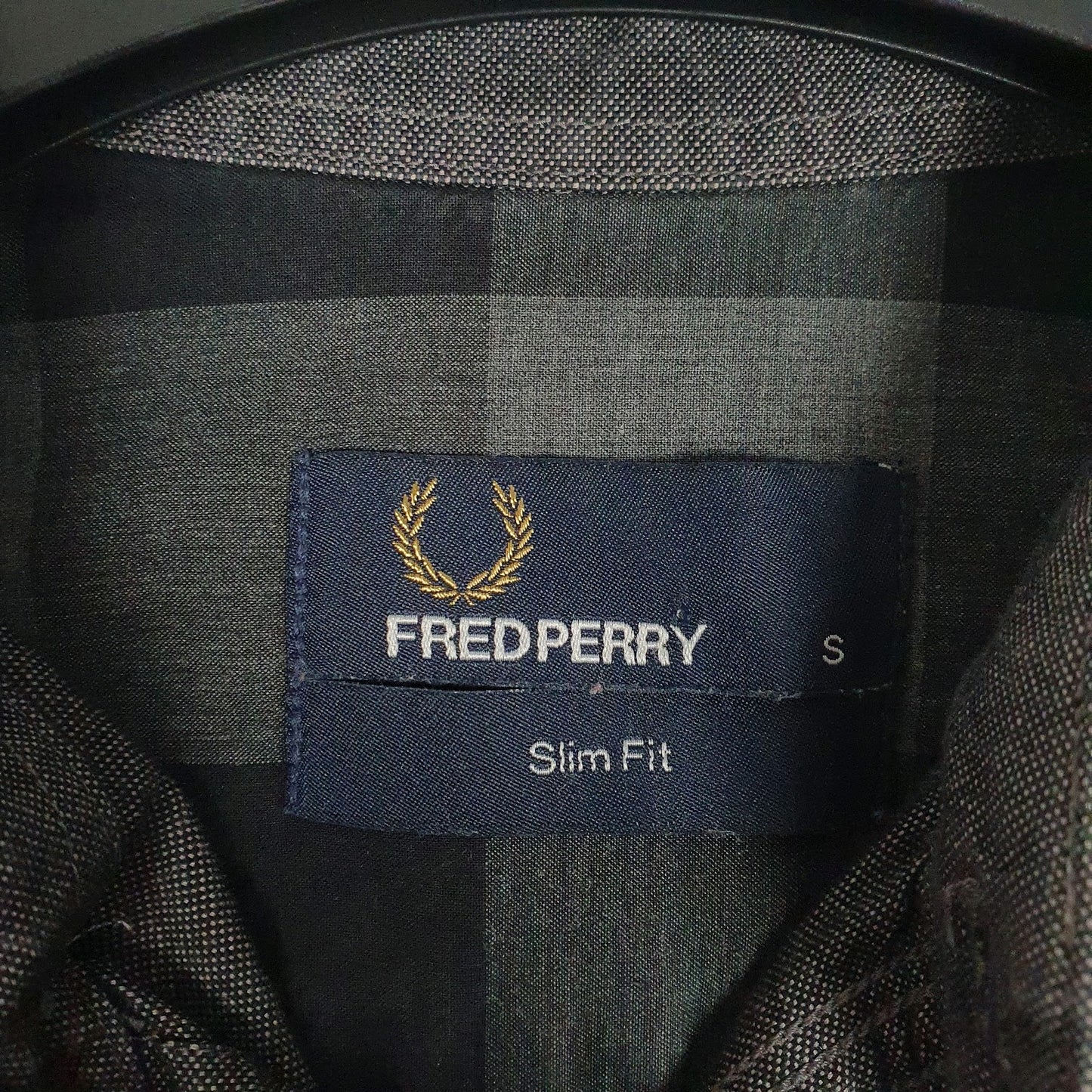 Mens Grey Fred Perry   Shirt